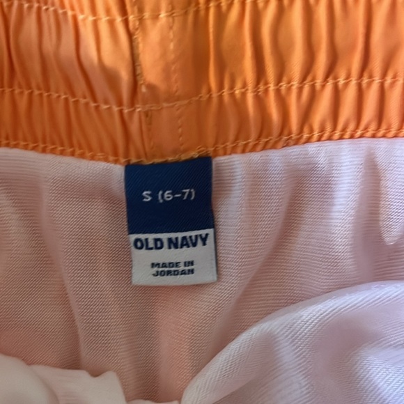 NWT Old Navy Kid’s Orange Swim Trunks Size Small - Picture 2 of 5